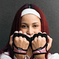Kit de gimnasio I'm Just a Girl - Guantes de gym, tobilleras y bandas - Miniatura 8