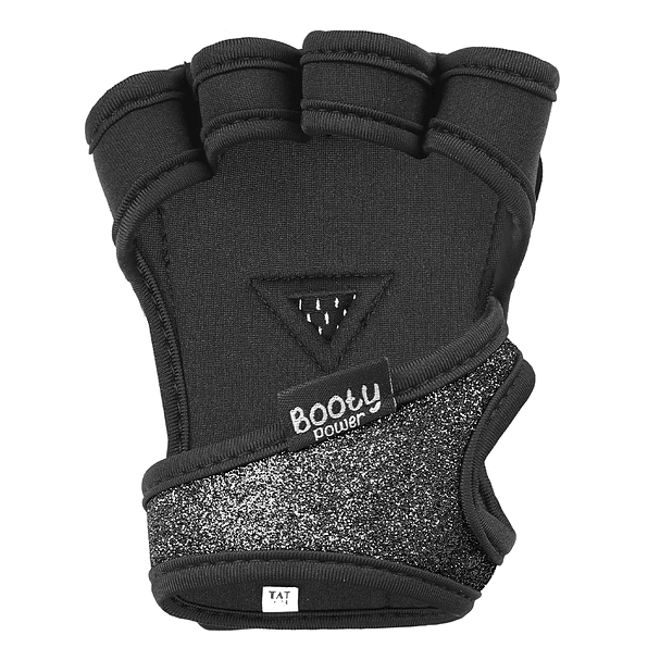 Guantes para Pesas negros con Glitter - Booty Power 2