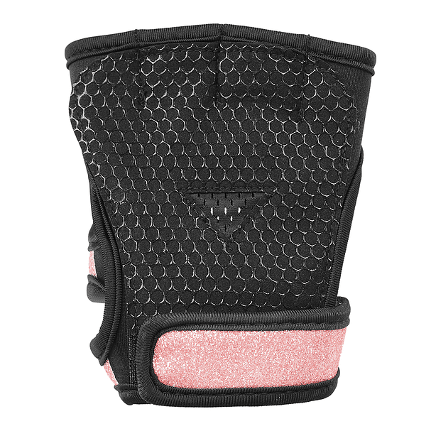 Guantes para pesas para Mujeres Rosa GlitterFit - Protección y Estilo 3