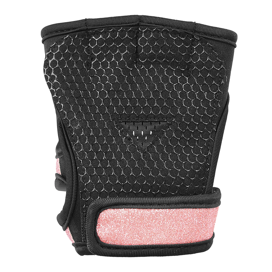 Guantes para pesas para Mujeres Rosa GlitterFit - Protección y Estilo 3