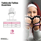 Guantes para pesas para Mujeres Rosa GlitterFit - Protección y Estilo - Miniatura 9