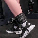 Pack Esencial GlitterFit │Guantes, Tobilleras y Straps Glitter Negro 