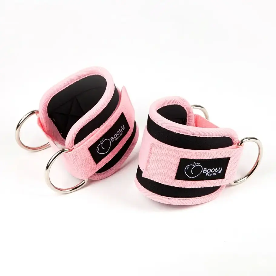 Pack Fit │Guantes Glitter, Tobilleras y Straps Rosa 8