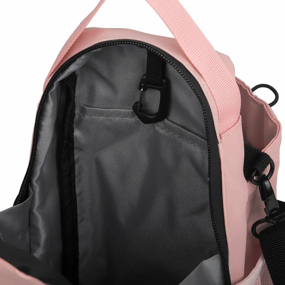 Bolso Magnético para Gimnasio Rosa | Organizador para Botella, Celular y Accesorios 6