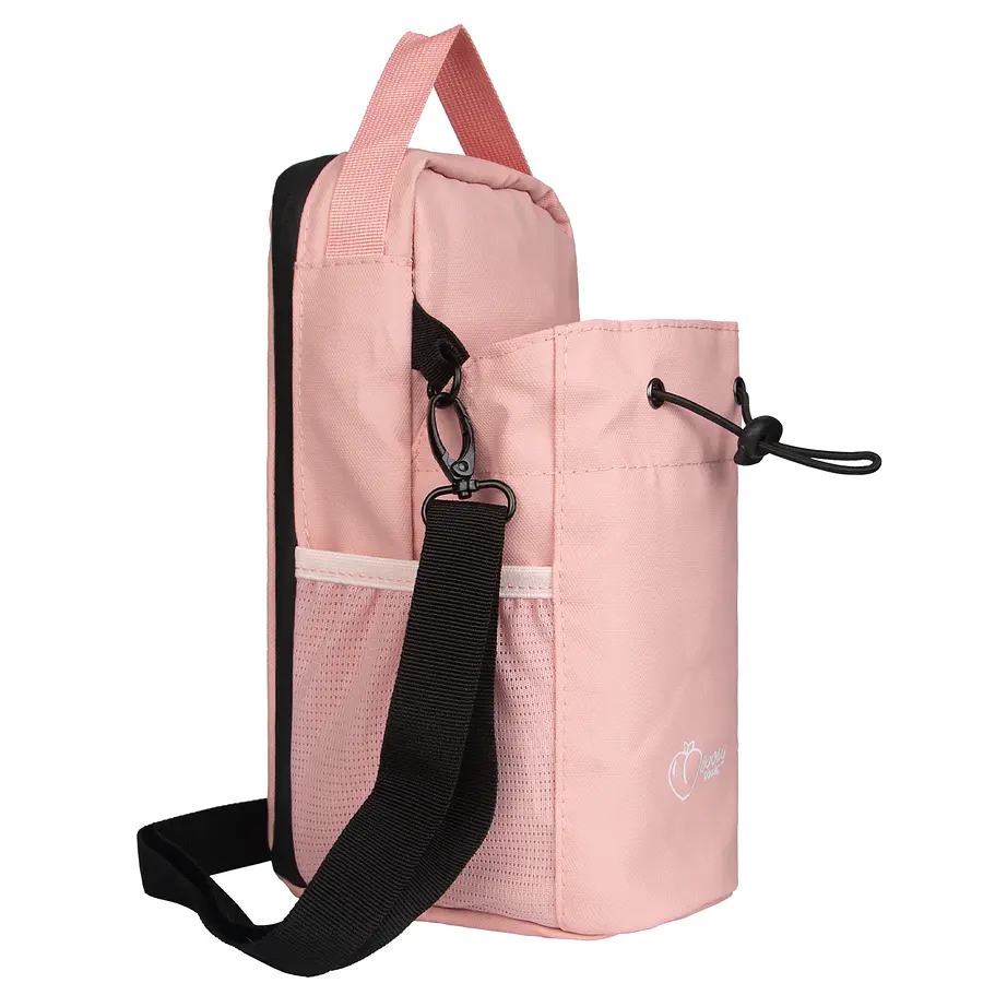 Bolso Magnético para Gimnasio Rosa | Organizador para Botella, Celular y Accesorios 5