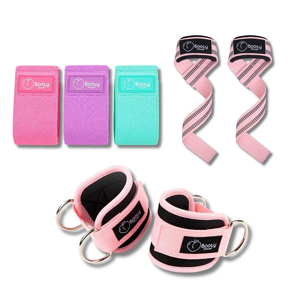 Kit Glúteos — Bandas + Straps + Tobilleras 1