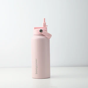 Botella Térmica Rosa Pastel