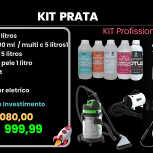 Kit Prata Profissional 