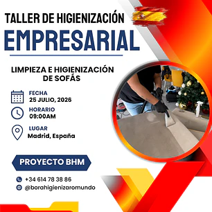 Formação Profissional de Limpeza e Higienização de estofados / Madrid