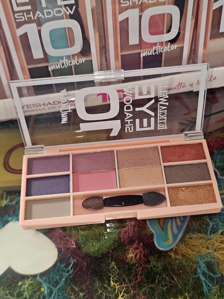 Paleta de Sombras 10 Cores – Olhar Poderoso e Versátil 3