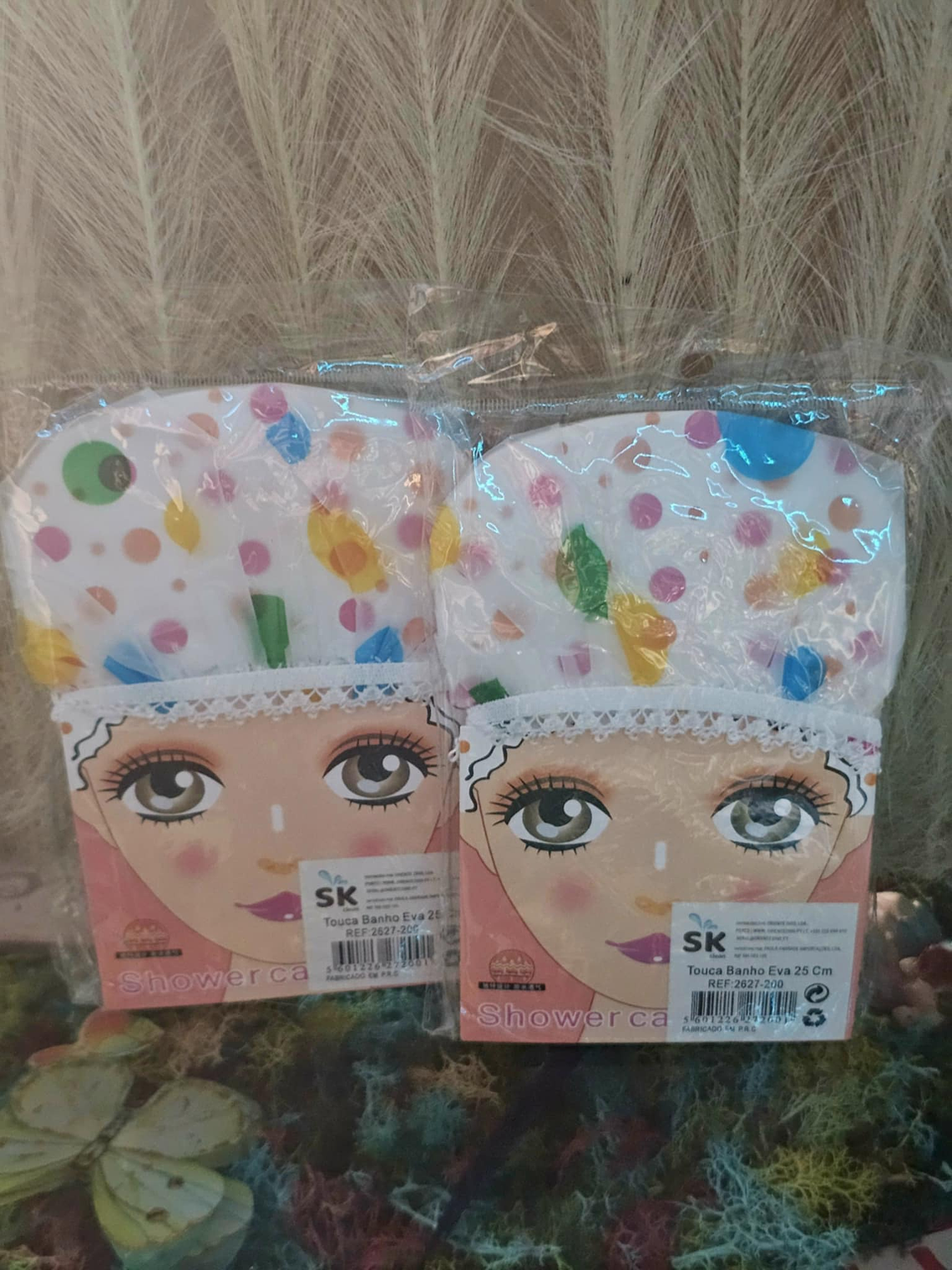 Touca de Banho Impermeável – Proteção e Estilo para Seus Cabelos 2