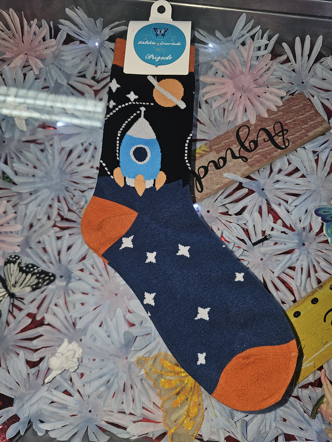 Meias Temáticas do Espaço – Conforto e Estilo Interestelar! 4