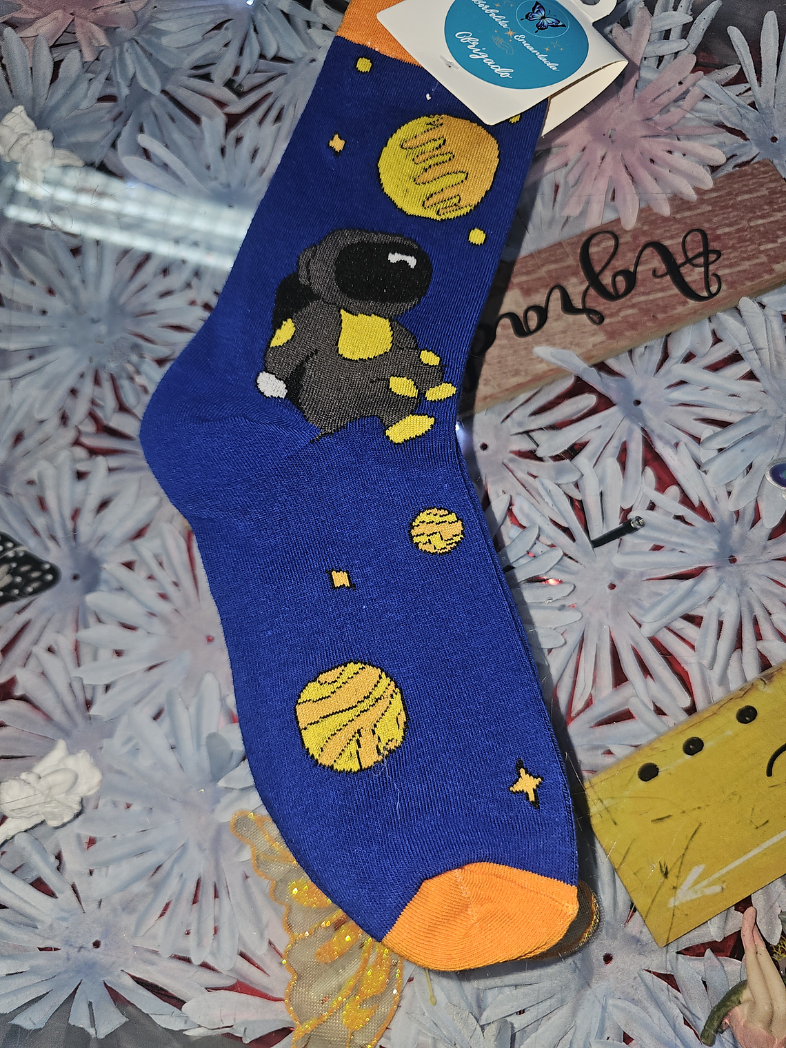 Meias Temáticas do Espaço – Conforto e Estilo Interestelar! 5