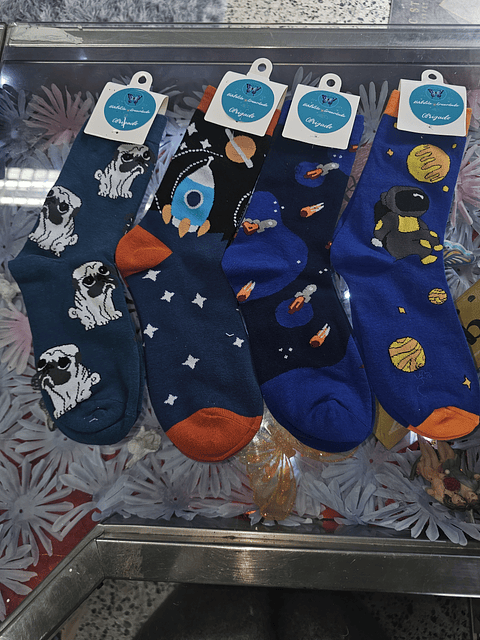 Meias Temáticas do Espaço – Conforto e Estilo Interestelar!