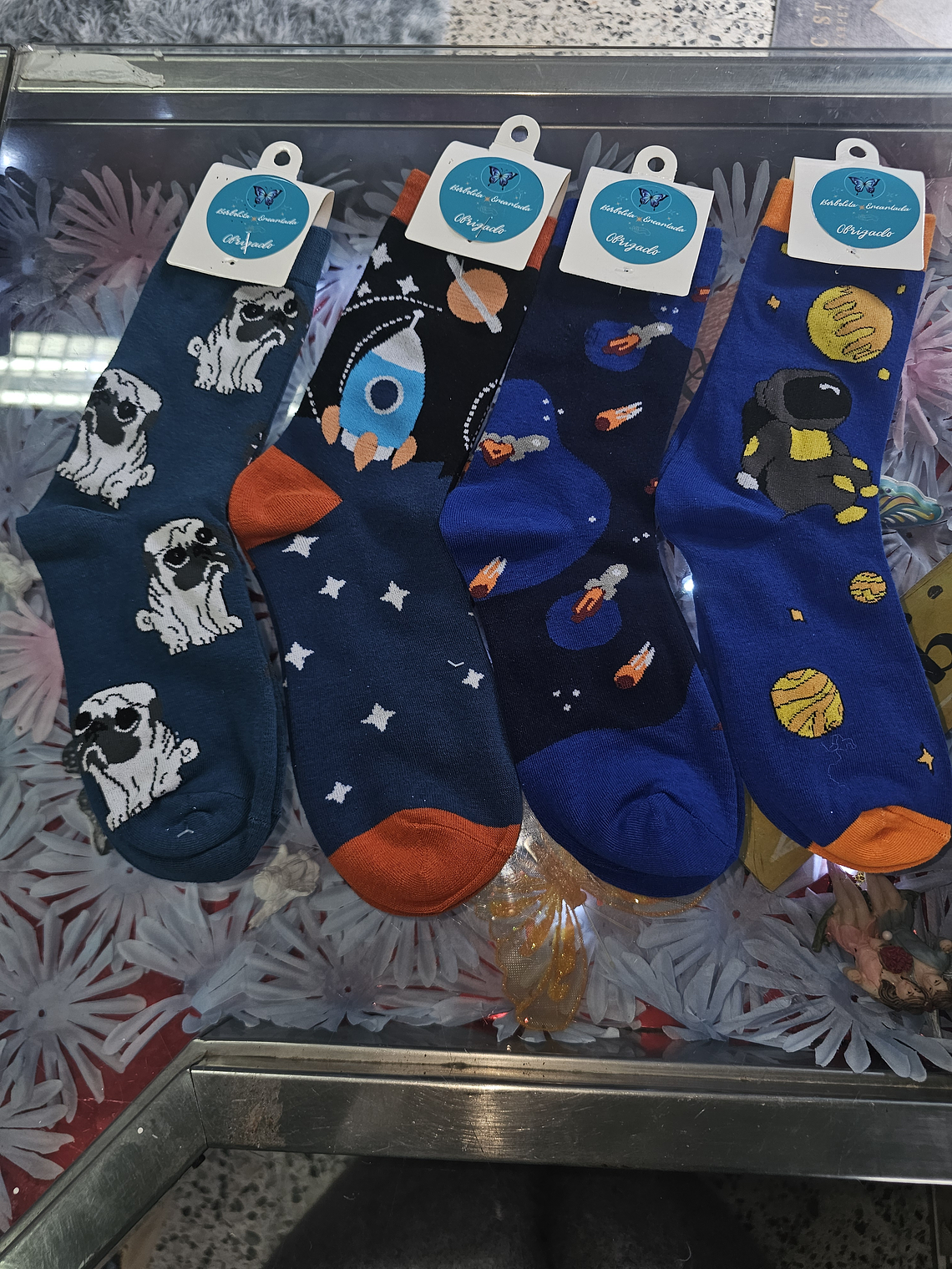 Meias Temáticas do Espaço – Conforto e Estilo Interestelar! 1