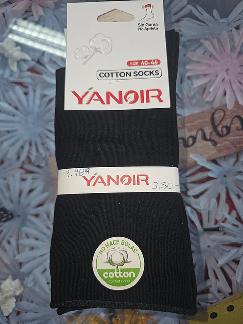 🧦 Meias de Algodão Yanoir – Conforto Premium para o Dia a Dia! 🌿