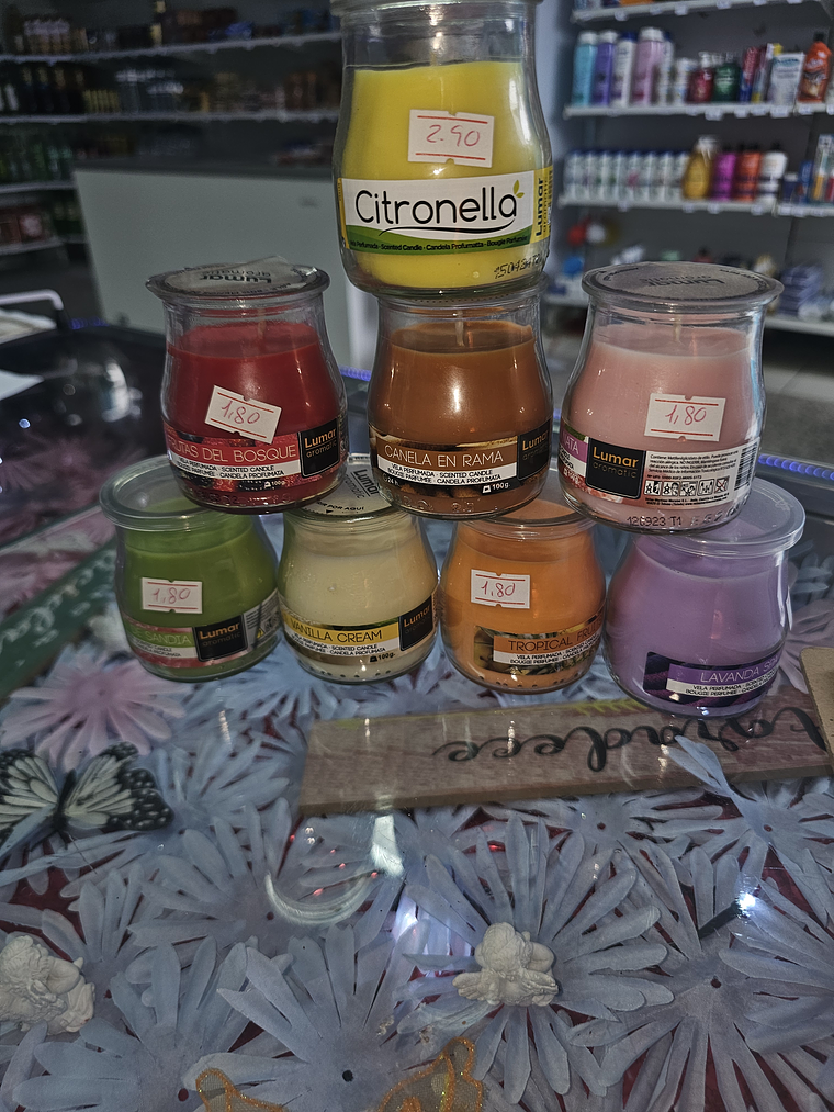 Velas Perfumadas Aromáticas – Conforto e Bem-Estar! 🌿✨ 1