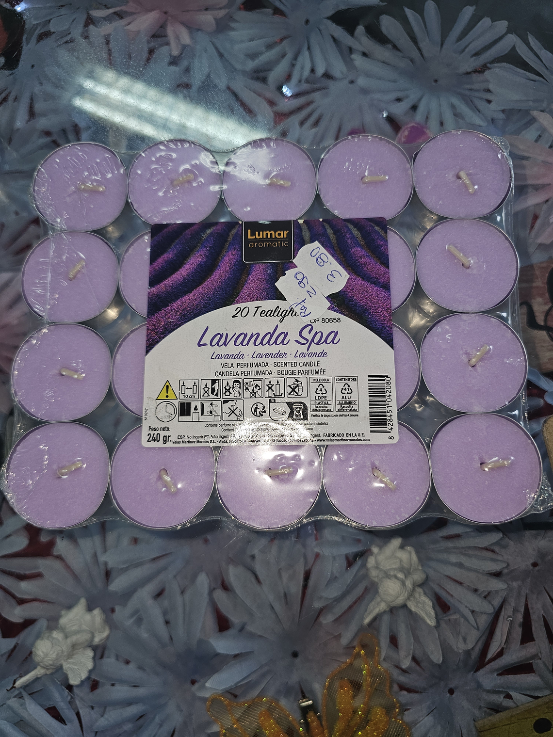 Velas Aromáticas Tea Light – Pacote com 20 Unidades 3