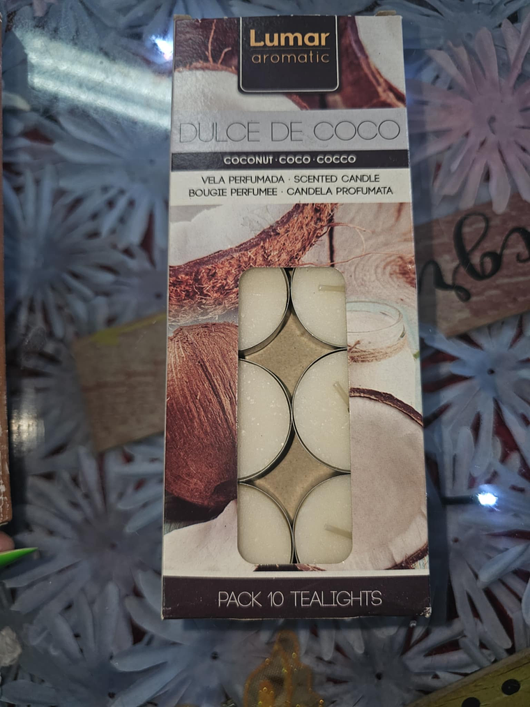 Velas Perfumadas Lumar – Pack 10 Tealights (Vários Aromas) 2