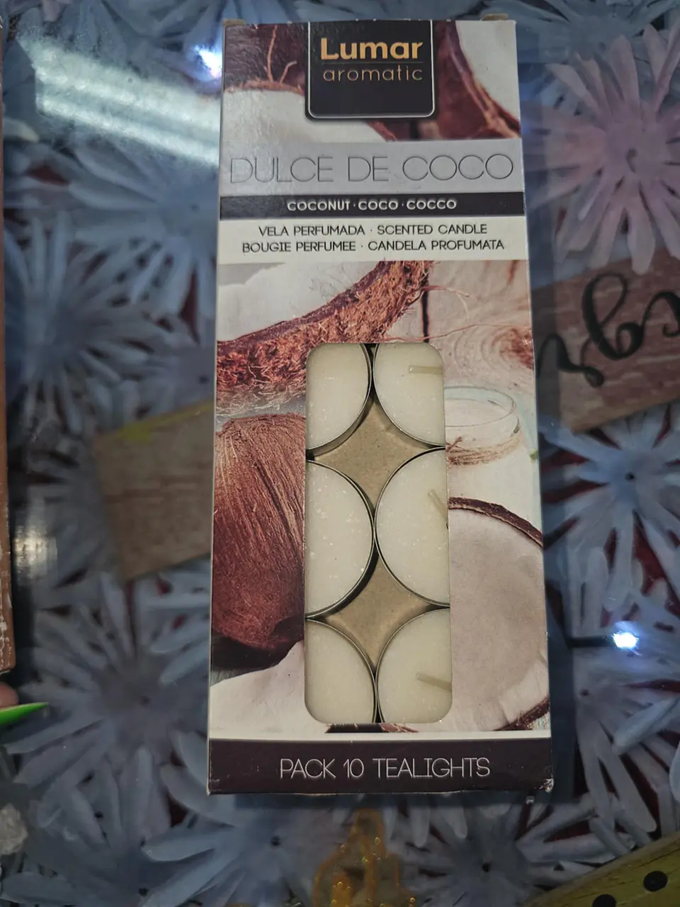 Velas Perfumadas Lumar – Pack 10 Tealights (Vários Aromas) 2