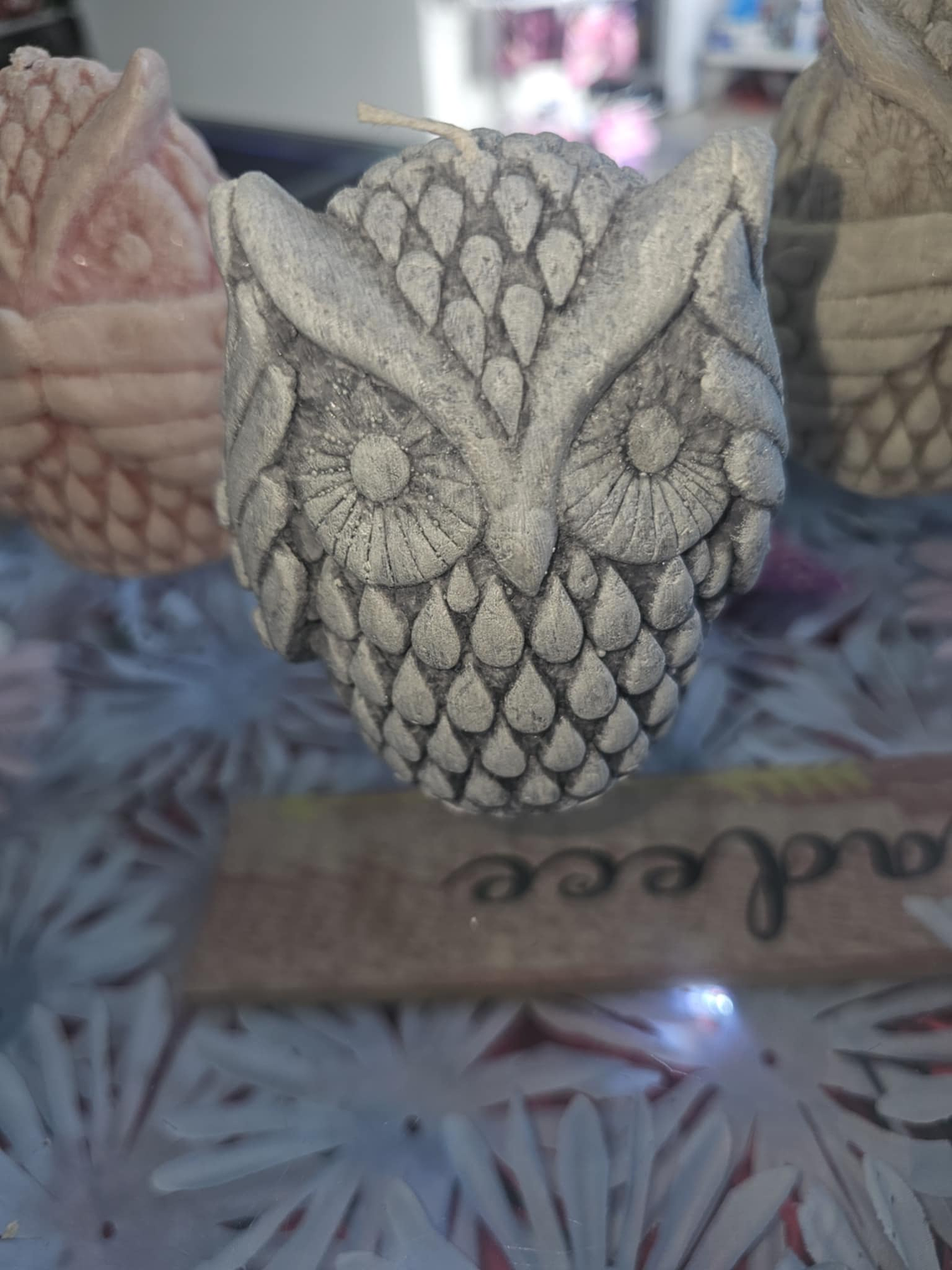 Vela Decorativa Coruja 5