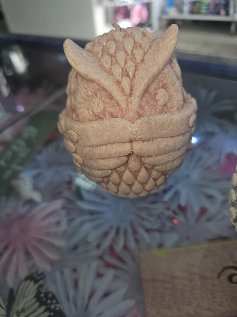 Vela Decorativa Coruja 6