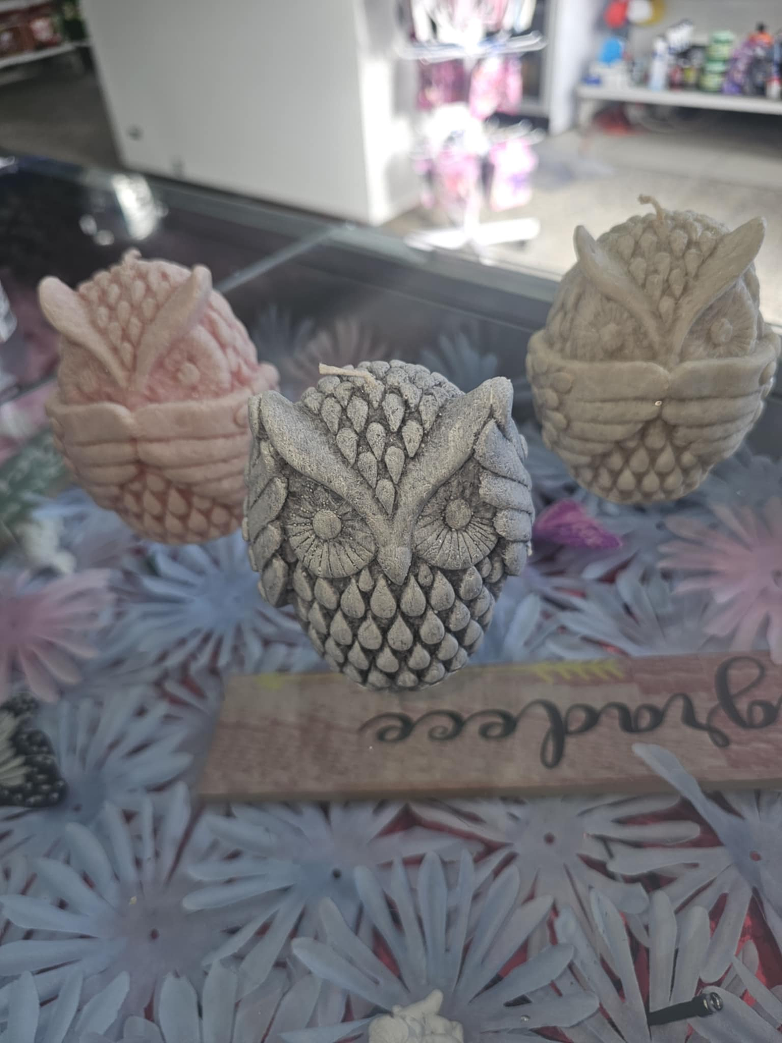 Vela Decorativa Coruja 1