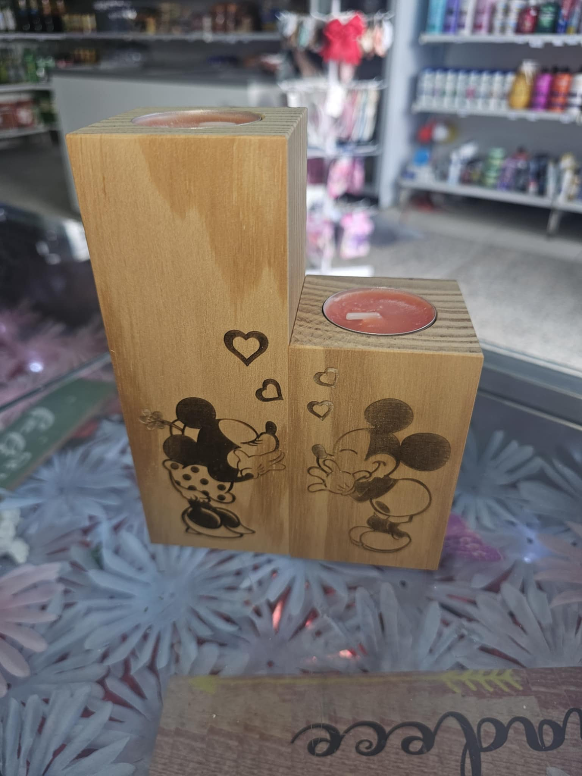 Porta-Vela de Madeira  2