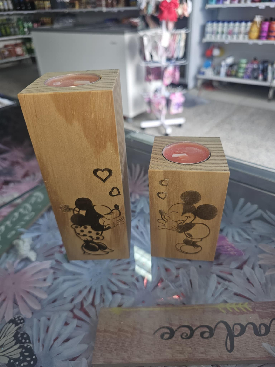 Porta-Vela de Madeira  3