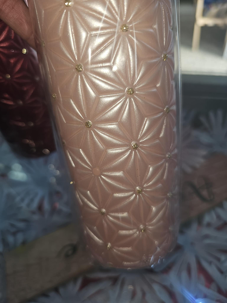 Vela Decorativa Cilíndrica Artesanal 2