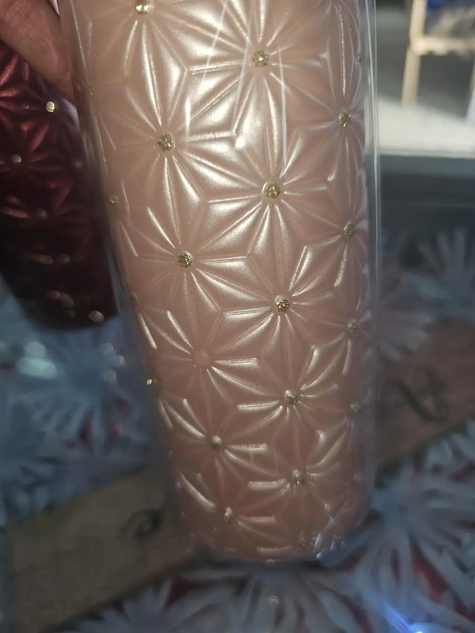 Vela Decorativa Cilíndrica Artesanal 2
