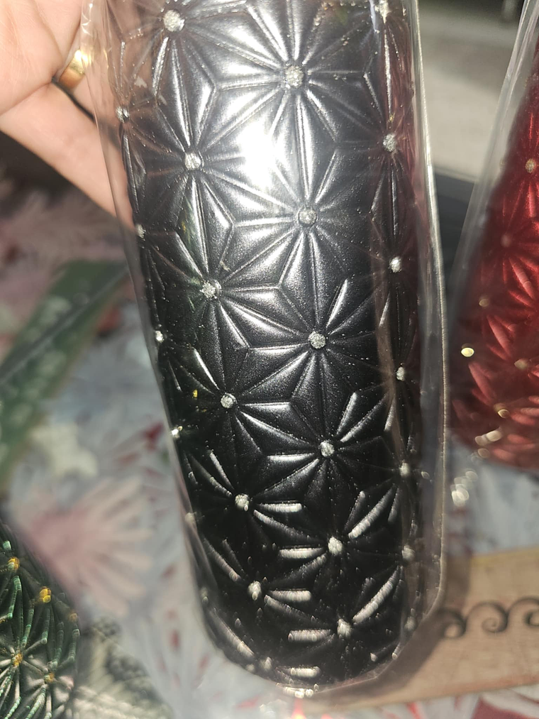 Vela Decorativa Cilíndrica Artesanal 4