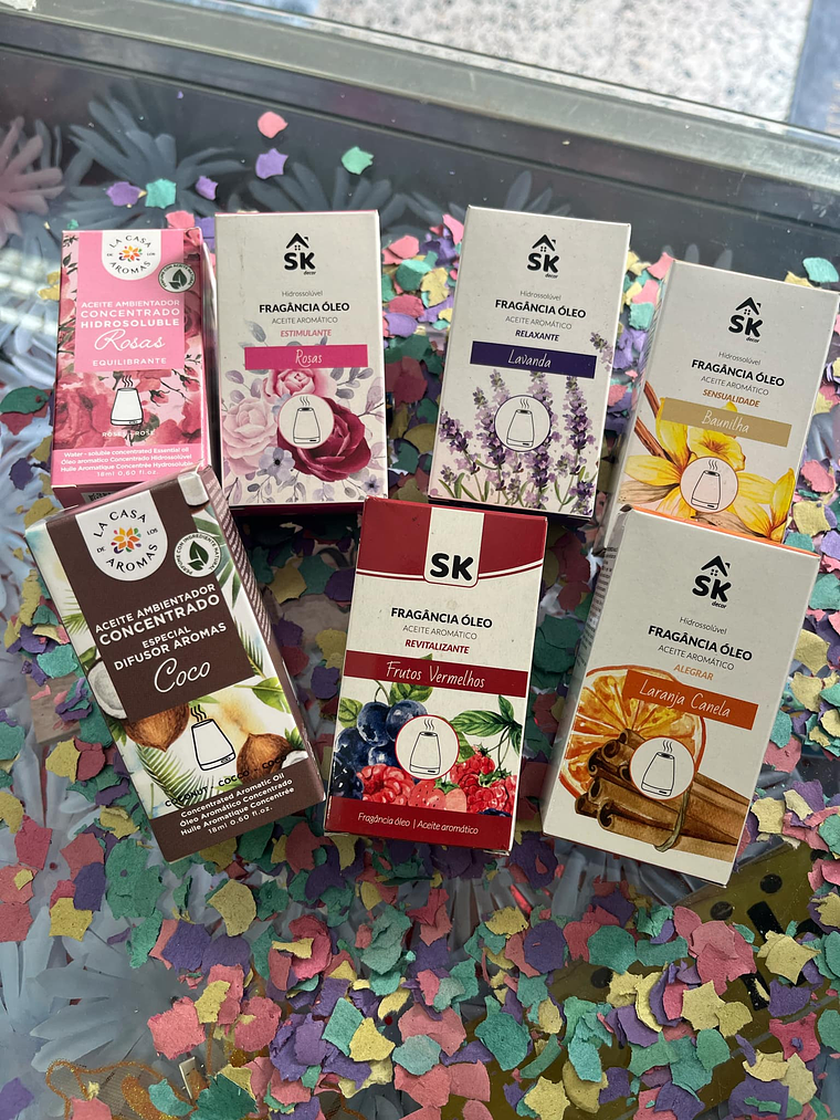 Óleos Essenciais e Perfumes de Ambiente 1