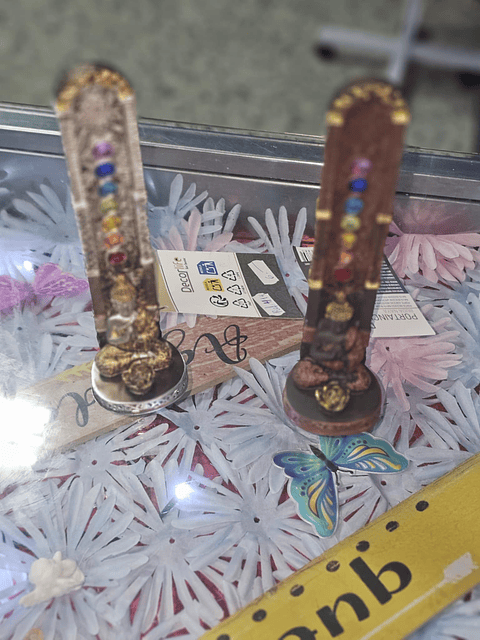 Porta-Incenso Chakras com Buda