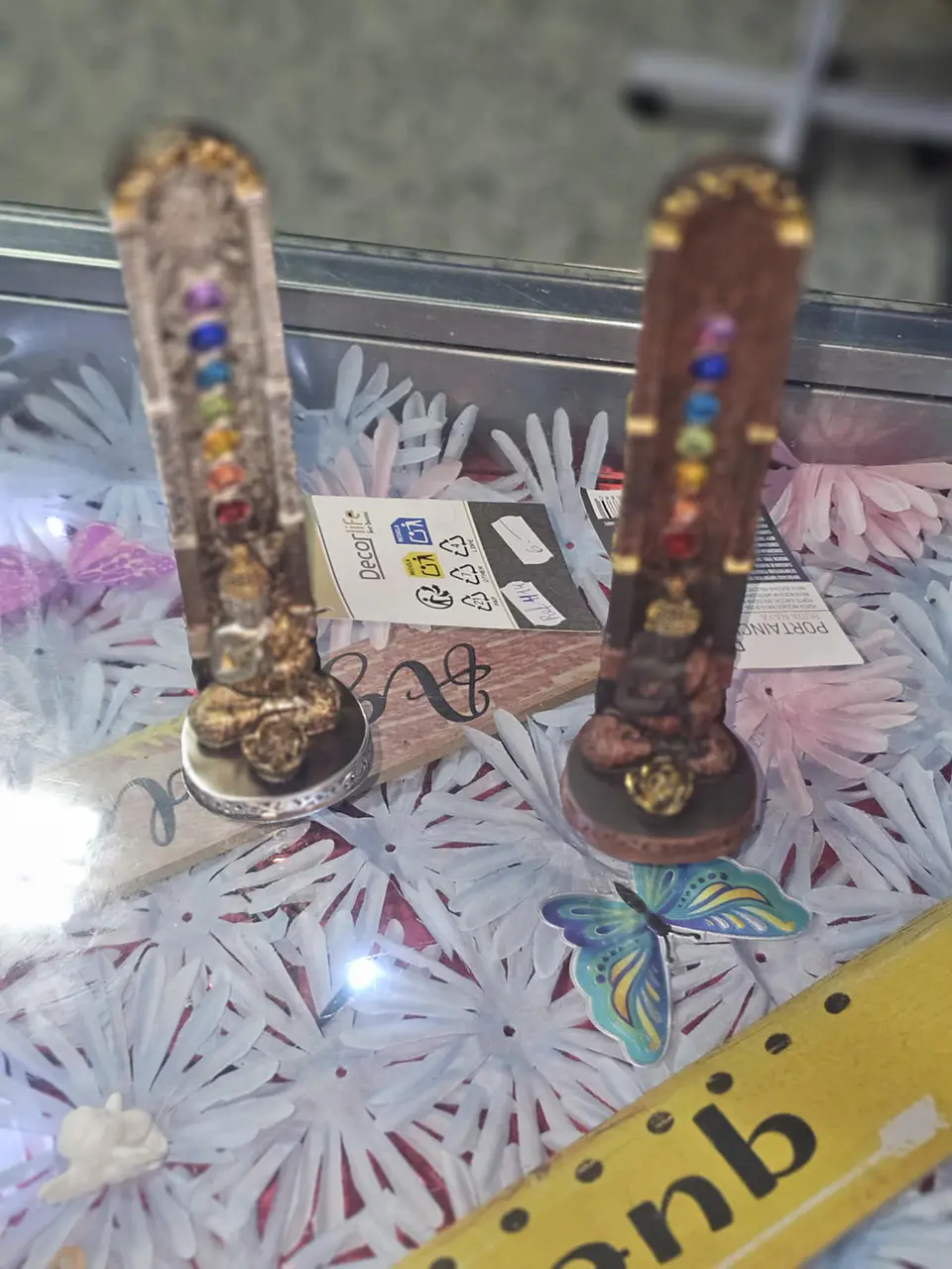 Porta-Incenso Chakras com Buda 1