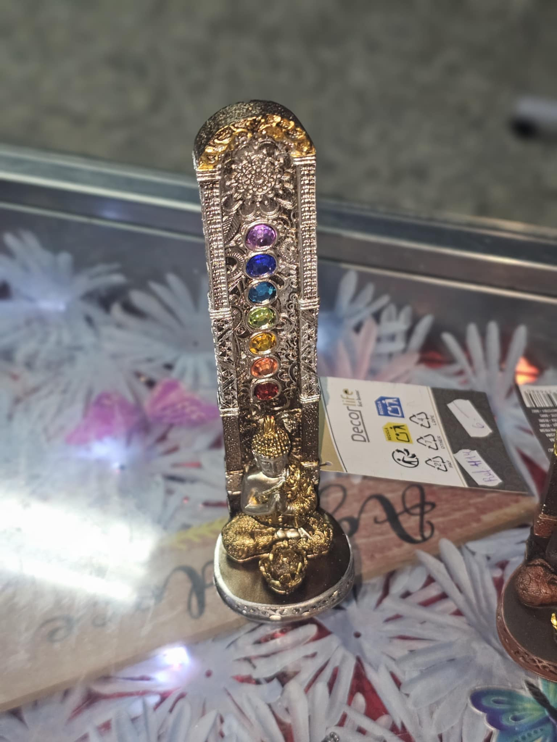 Porta-Incenso Chakras com Buda 2