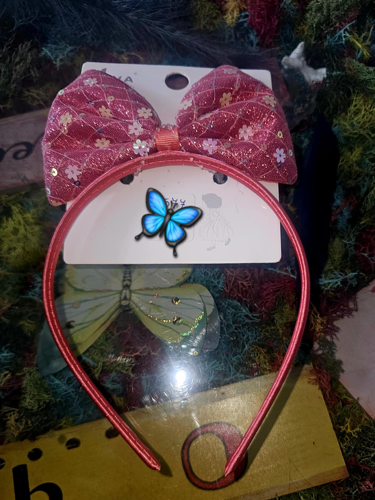 Tiara Infantil com Laço 2