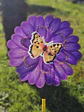 Catavento Decorativo de Jardim – Flores Coloridas - Thumbnail 2