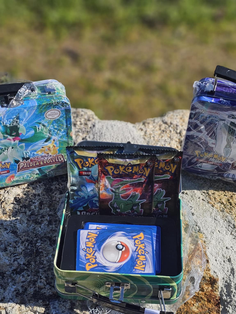 Caixa de Cartas Pokémon – Coleção Exclusiva 1