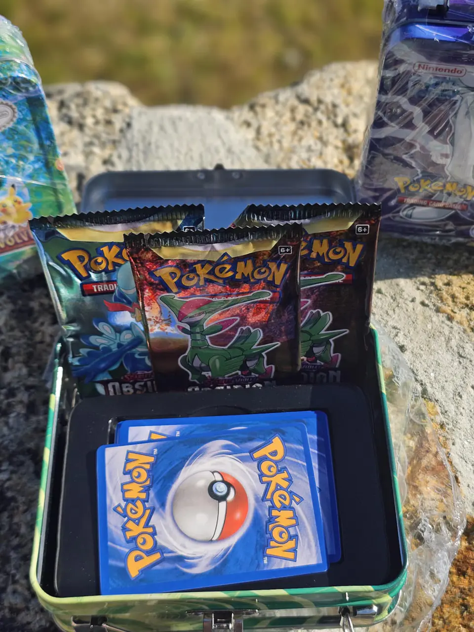 Caixa de Cartas Pokémon – Coleção Exclusiva 3