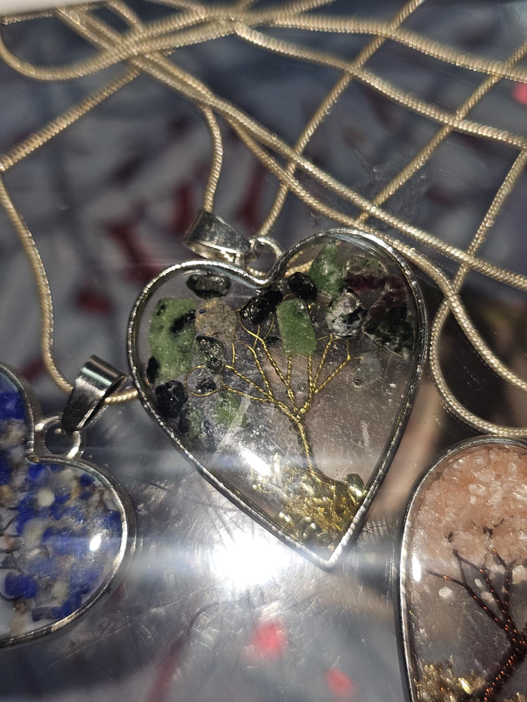 Colar Coração com Árvore da Vida – Bijuteria Elegante e Significativa 6