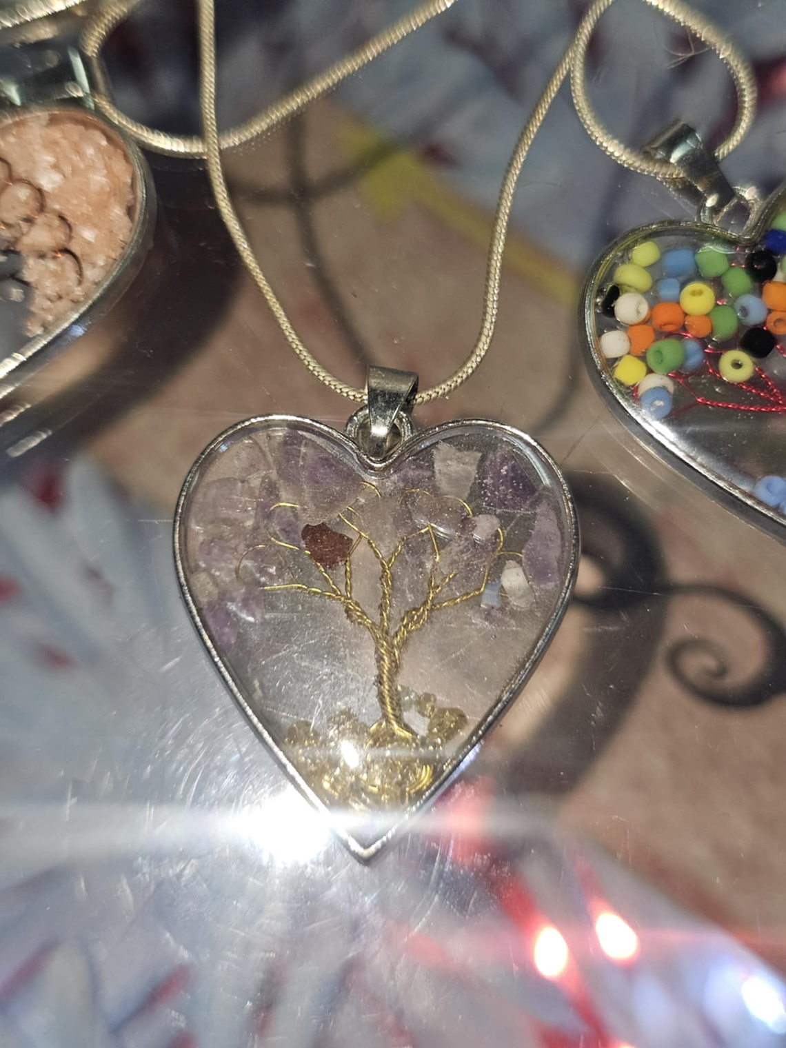 Colar Coração com Árvore da Vida – Bijuteria Elegante e Significativa 8