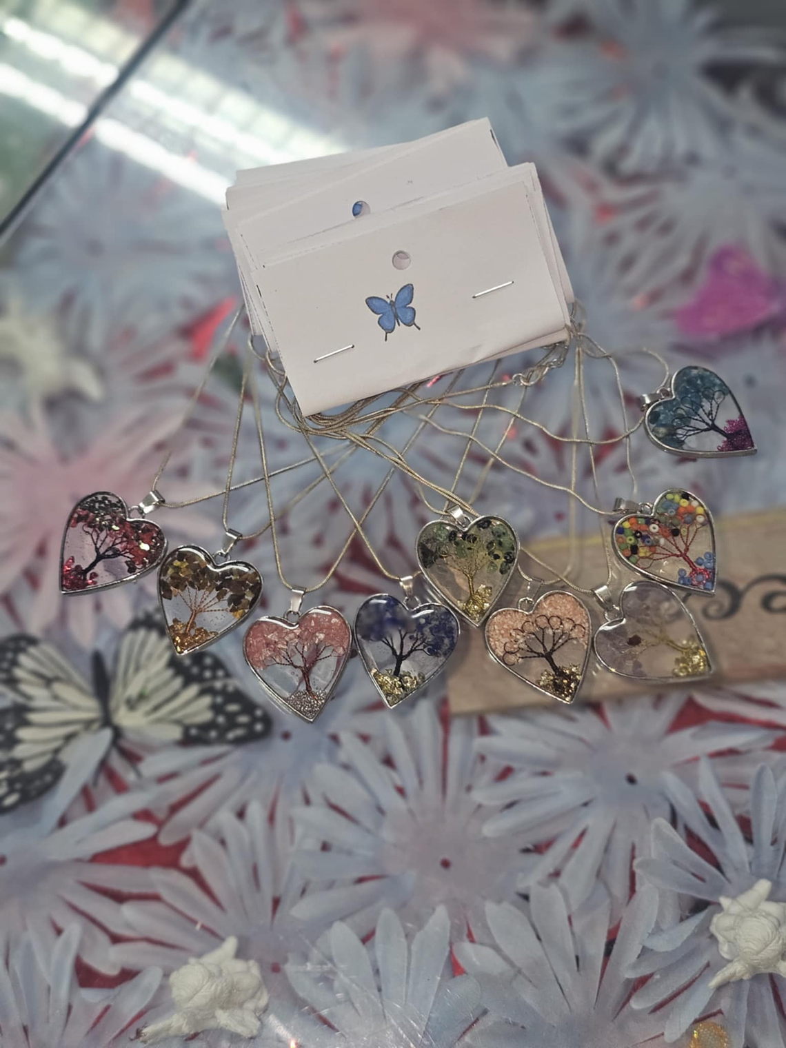 Colar Coração com Árvore da Vida – Bijuteria Elegante e Significativa 12