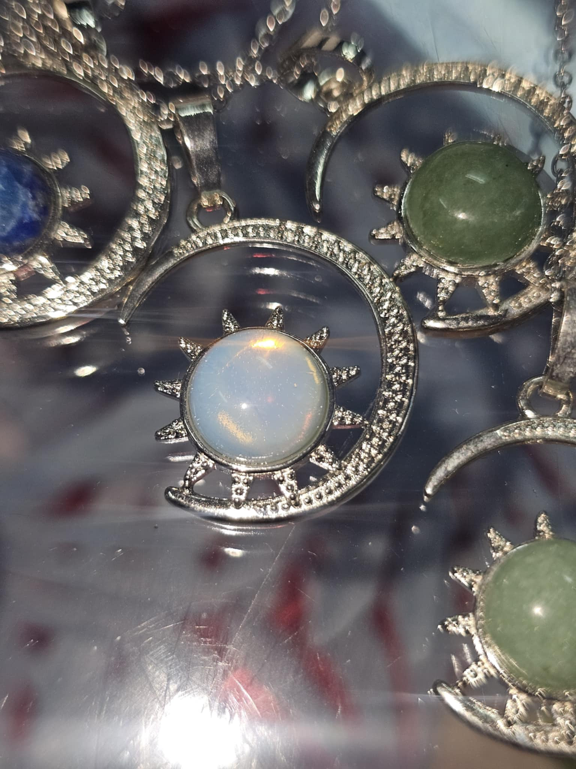 Colar Lua e Pedra Natural – Elegância e Energia Positiva 7