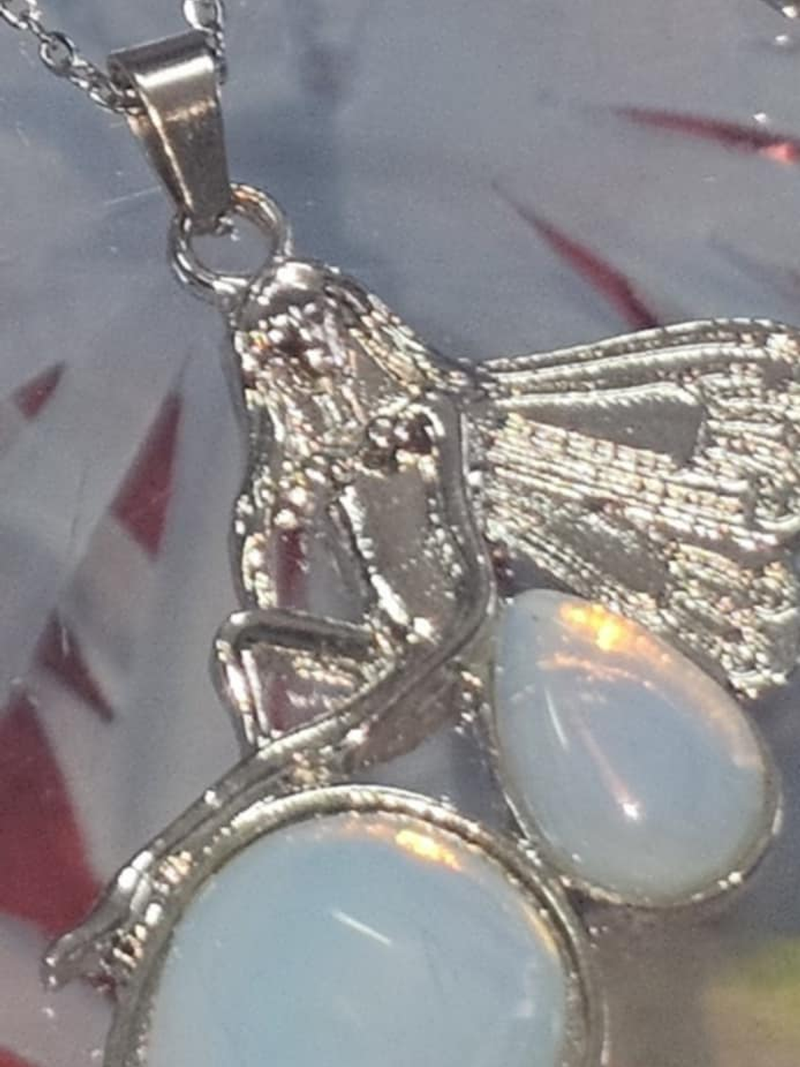 Colar Fada com Pedra Natural – Proteção e Magia no Seu Estilo 4