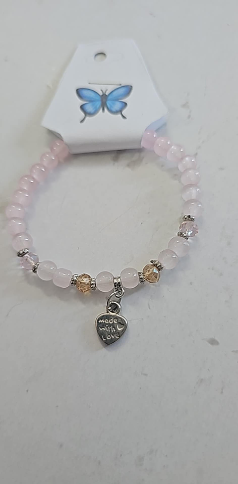 pulseira rosa