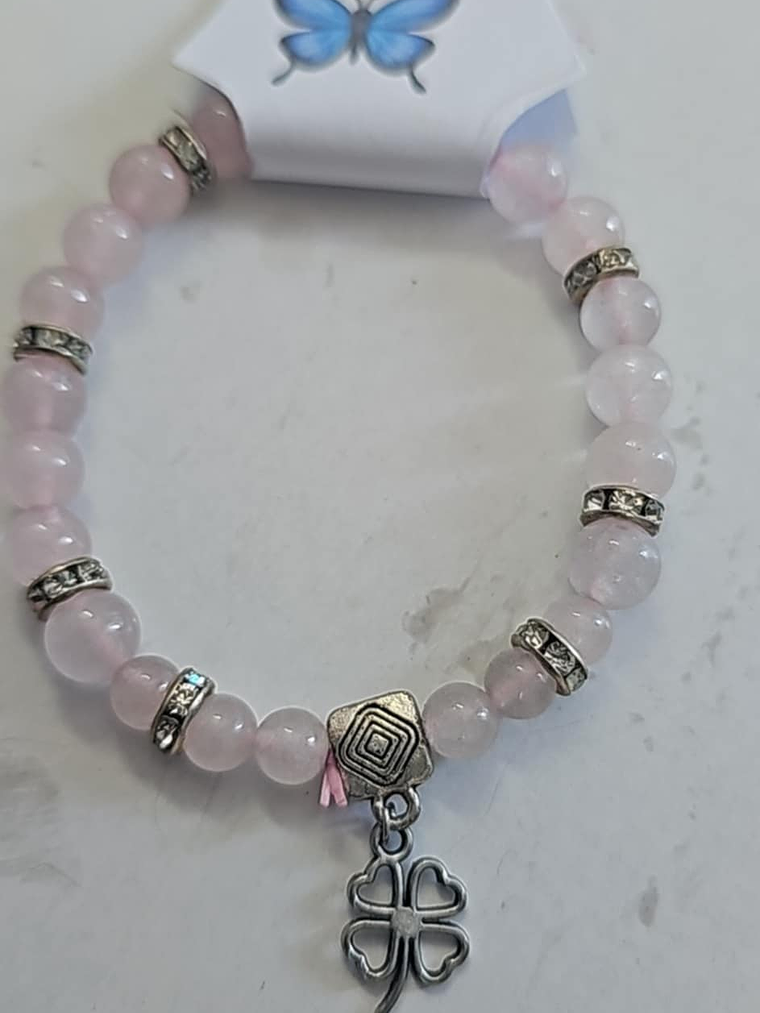 pulseira quatzo rosa 1