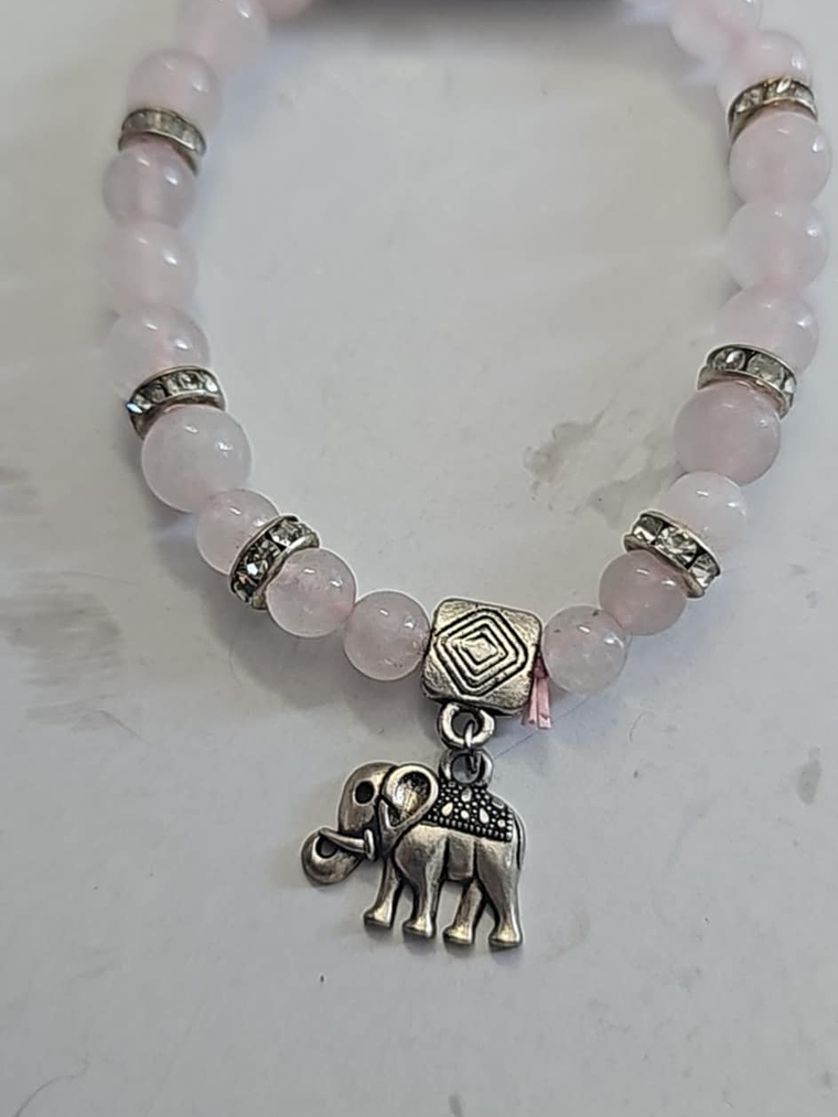pulseira quatzo rosa 2