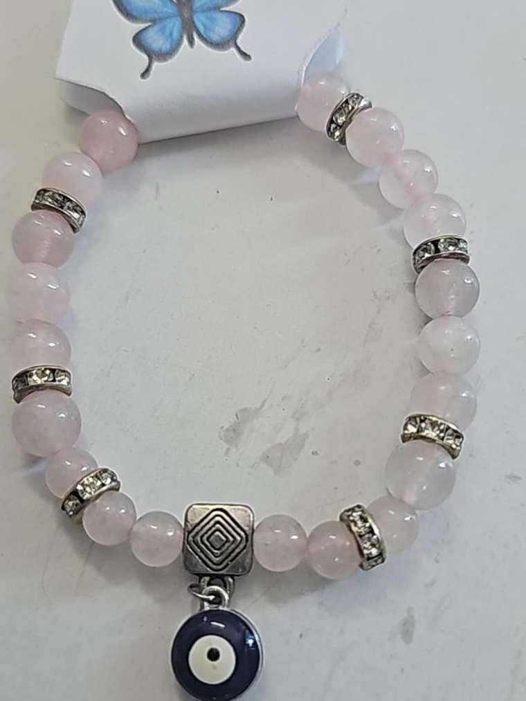 pulseira quatzo rosa 3