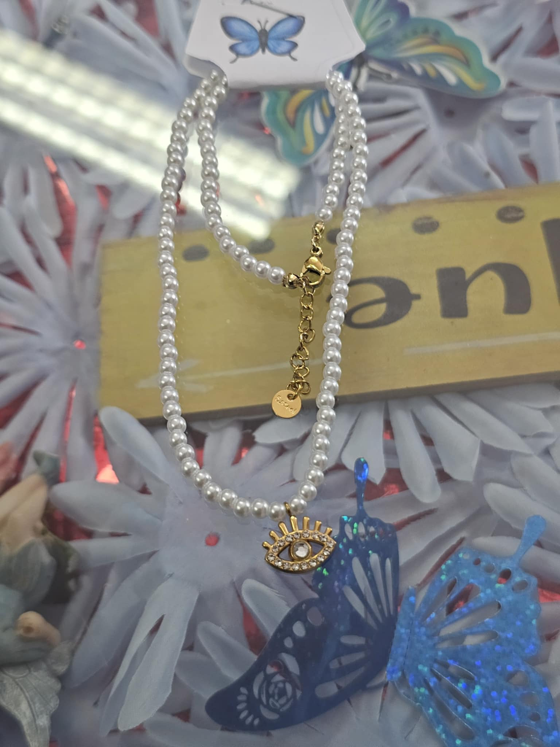 Colares de Pérolas com Pingentes – Proteção e Elegância 2